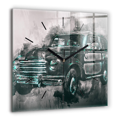 Ceas din sticlă pătrat Sensibilitatea gândirii umane