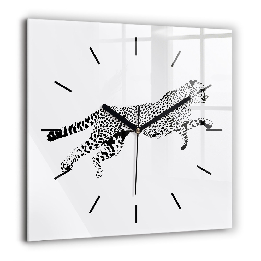 Ceas din sticlă pătrat Under din San Francisco