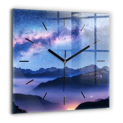 Ceas din sticlă pătrat Tigru – ochi sălbatici