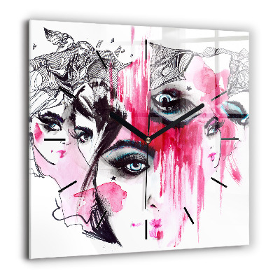 Ceas din sticlă pătrat Parcul Lacul Cello