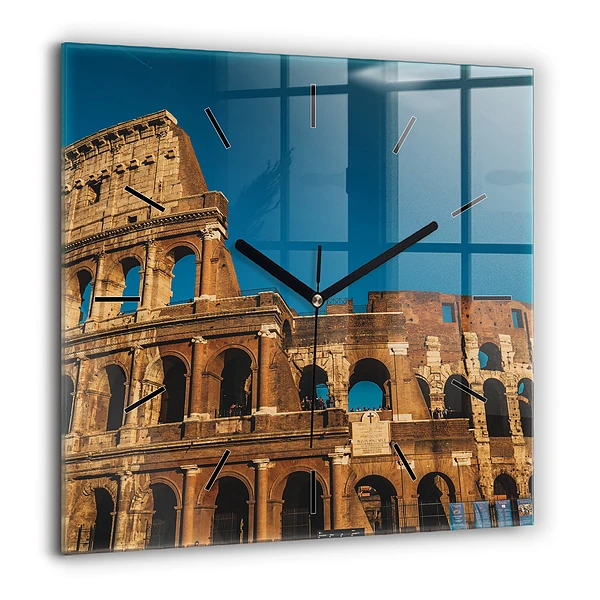 Ceas din sticlă pătrat Orizontul Big Ben a Londrei