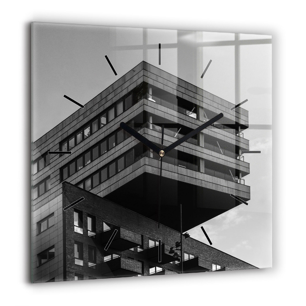 Ceas perete din sticlă pătrat Marea în Hawaii