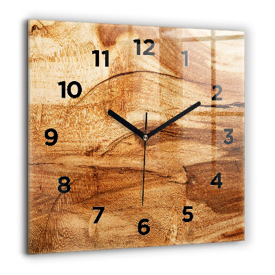 Ceas din sticlă pătrat Femeie și bărbat