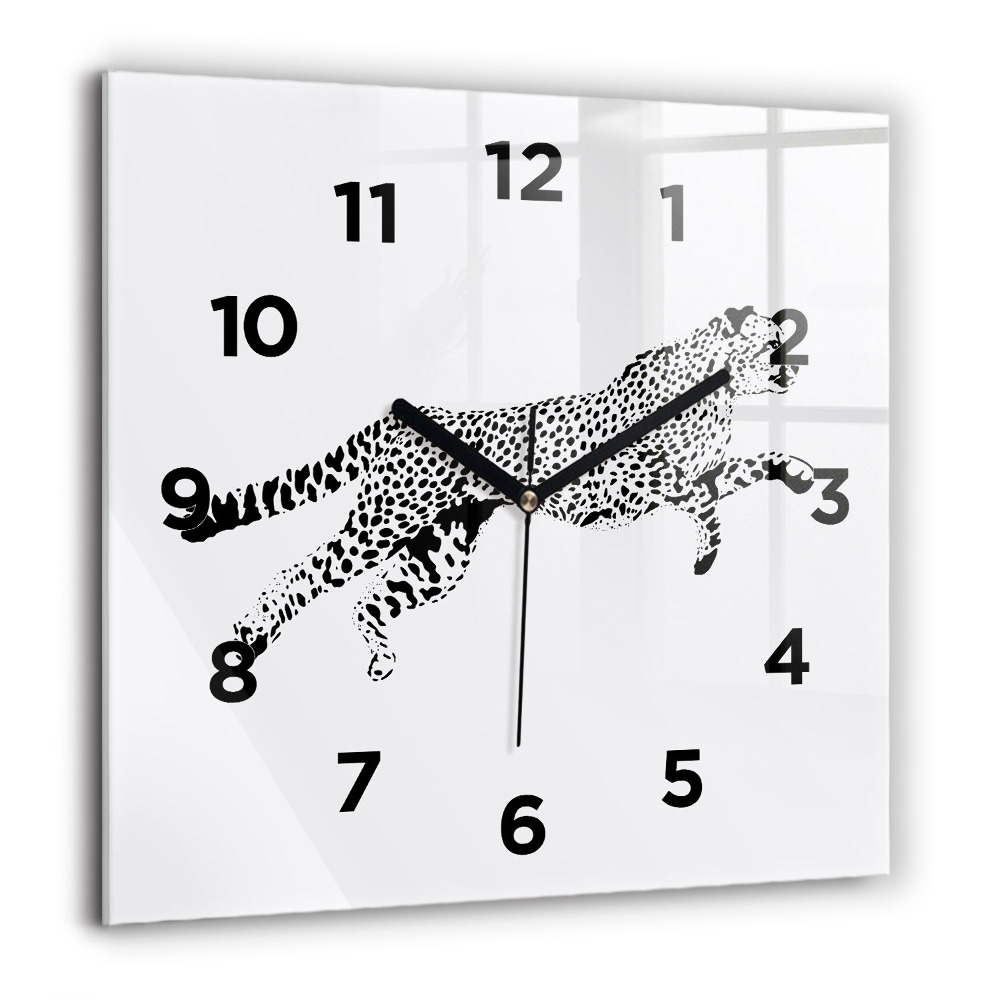 Ceas din sticlă pătrat Under din San Francisco