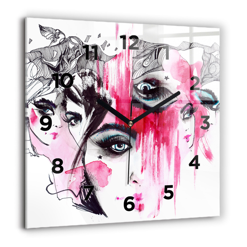 Ceas din sticlă pătrat Parcul Lacul Cello