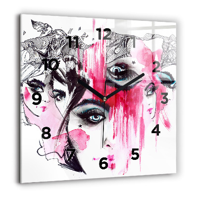 Ceas din sticlă pătrat Parcul Lacul Cello