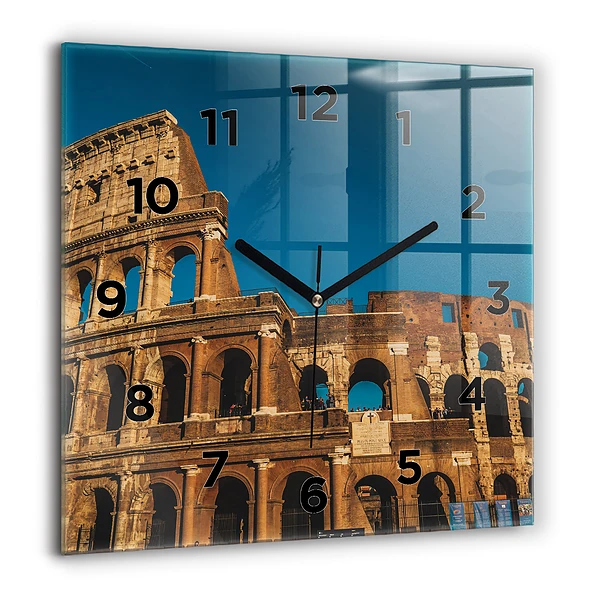 Ceas din sticlă pătrat Orizontul Big Ben a Londrei