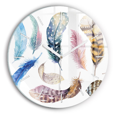 Ceas din sticlă rotund Ilustrație de artă retro