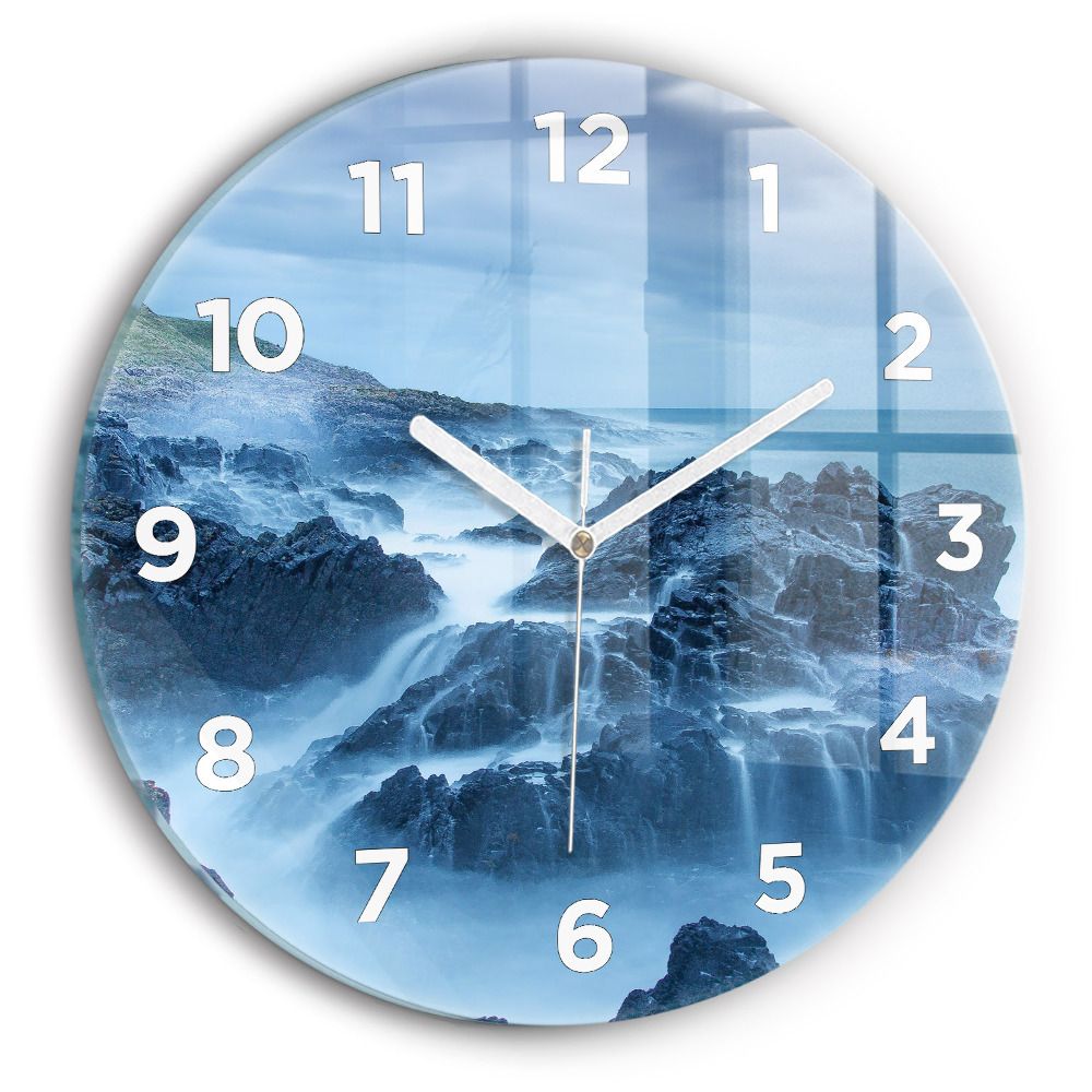 Ceas din sticlă rotund Far