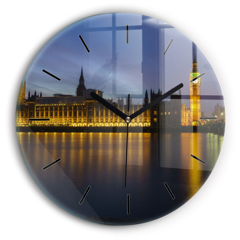 Palatul Winchester Londra Ceas de sticlă pe perete rotund