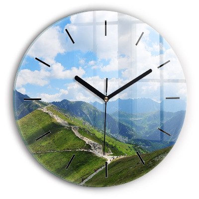Kasprowy Wierch Zakopane Ceas rotund de perete din sticlă