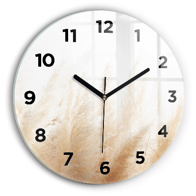 Ceas din sticlă rotund Spice de cereale