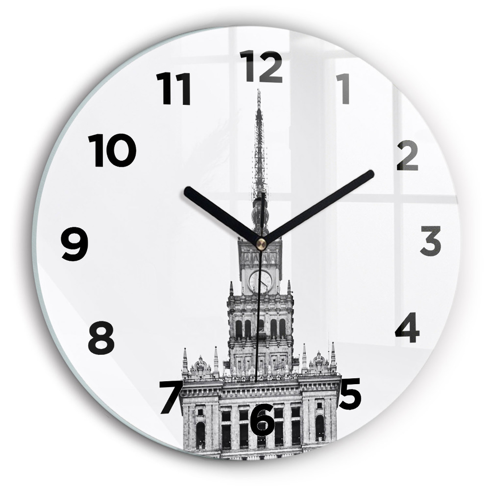 Ceas din sticlă rotund Palatul Culturii și Științei