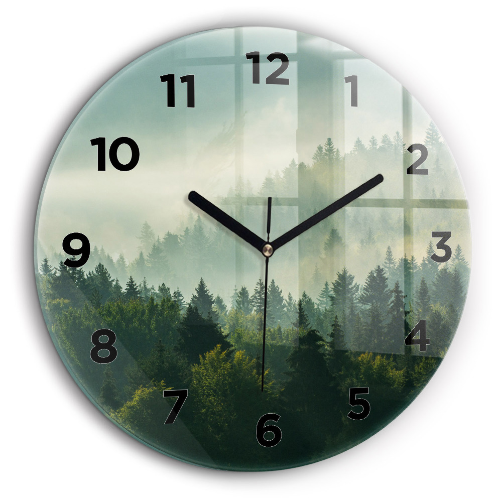 Beskids răsărit Ceas din sticlă rotund