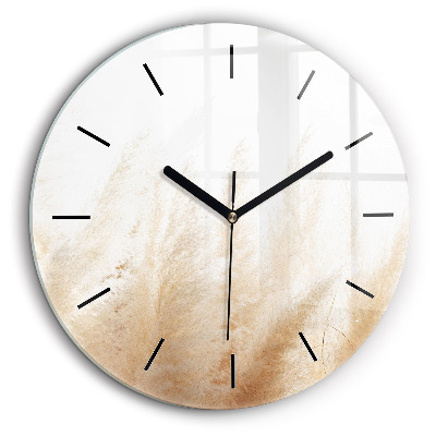 Ceas din sticlă rotund Spice de cereale