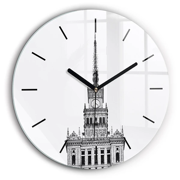 Ceas din sticlă rotund Palatul Culturii și Științei